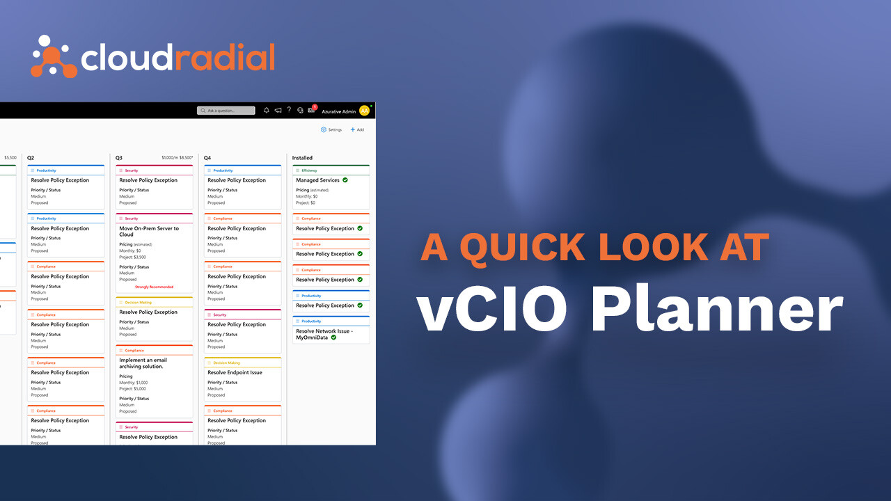 vCIO Planner